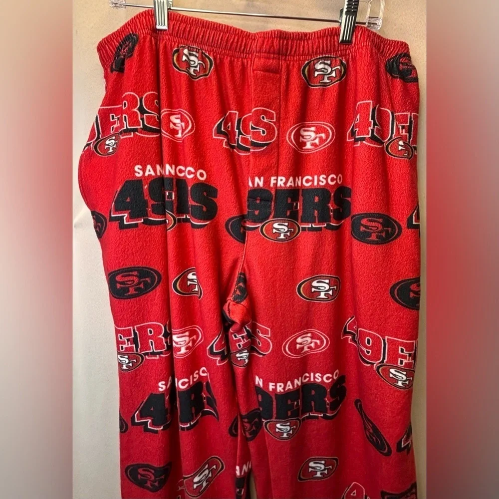NFL Team Apparel San Francisco 49ers Men’s lounging/pajama pants Size X- Large